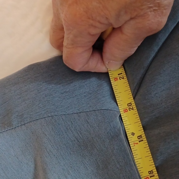 CITY Streets Blue Long Sleeve Mens Shirt M - Picture 5 of 7